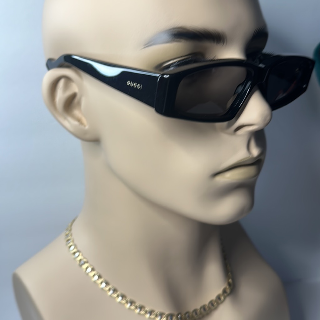 New Authentic Gucci Acetate Sunglasses Gg0705s 001 Black